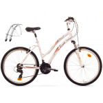 Mestský bicykel 26" Romet Belleco biely 16"